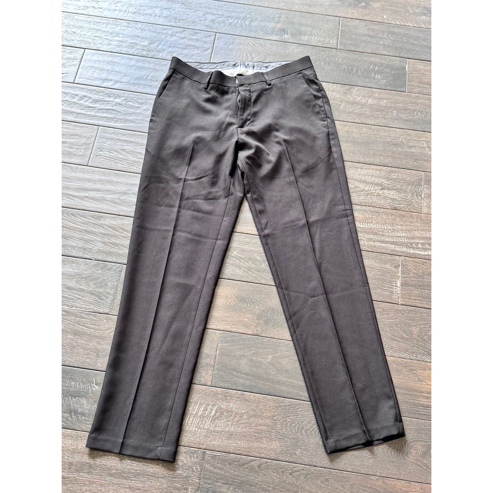 Haggar, slim fit comfort dress pants, black men's size‎ 32x32